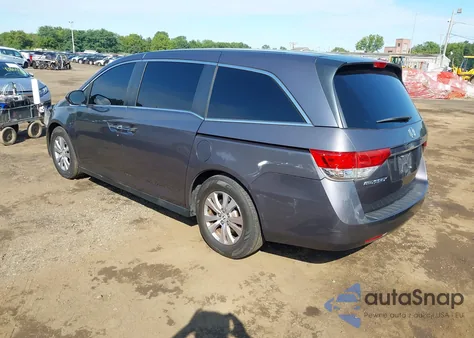 2016 Honda Odyssey Ex from USA, damaged, VIN 5FNRL5H47GB068116